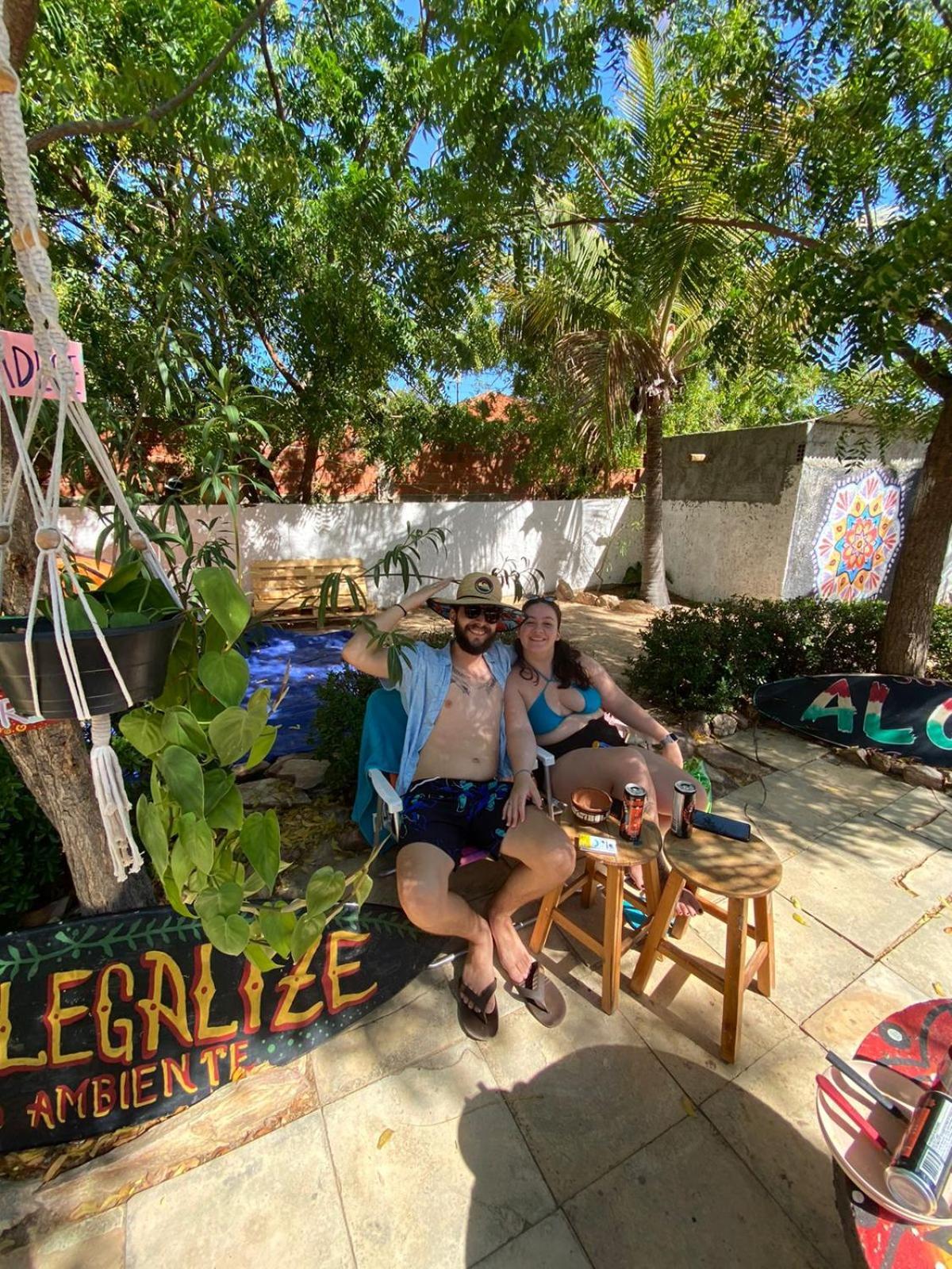 Canoa Roots Hostel Canoa Quebrada Buitenkant foto